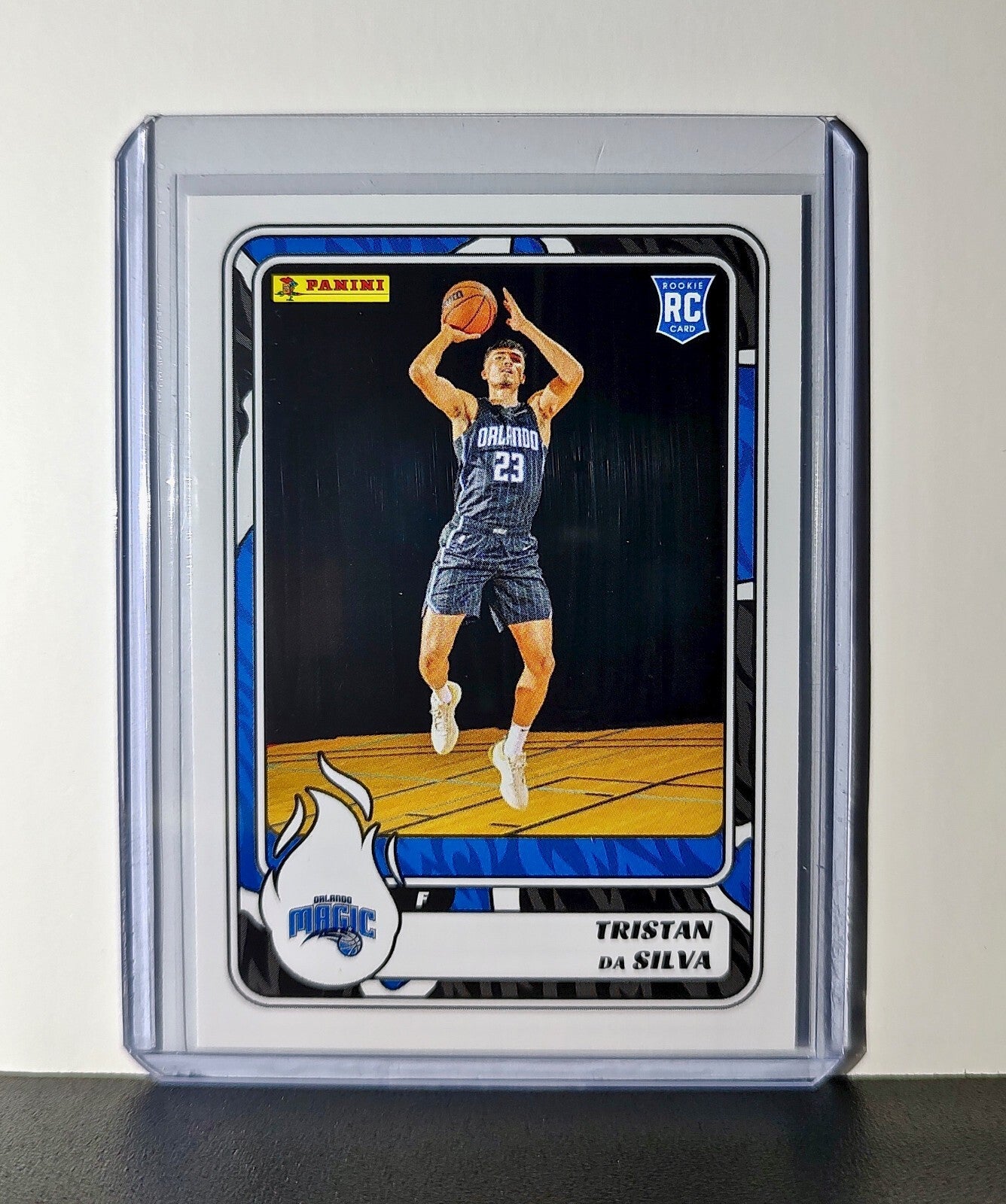 Tristan da Silva Rookie 2024-25 Panini NBA #81 Sticker Card Orlando Magic