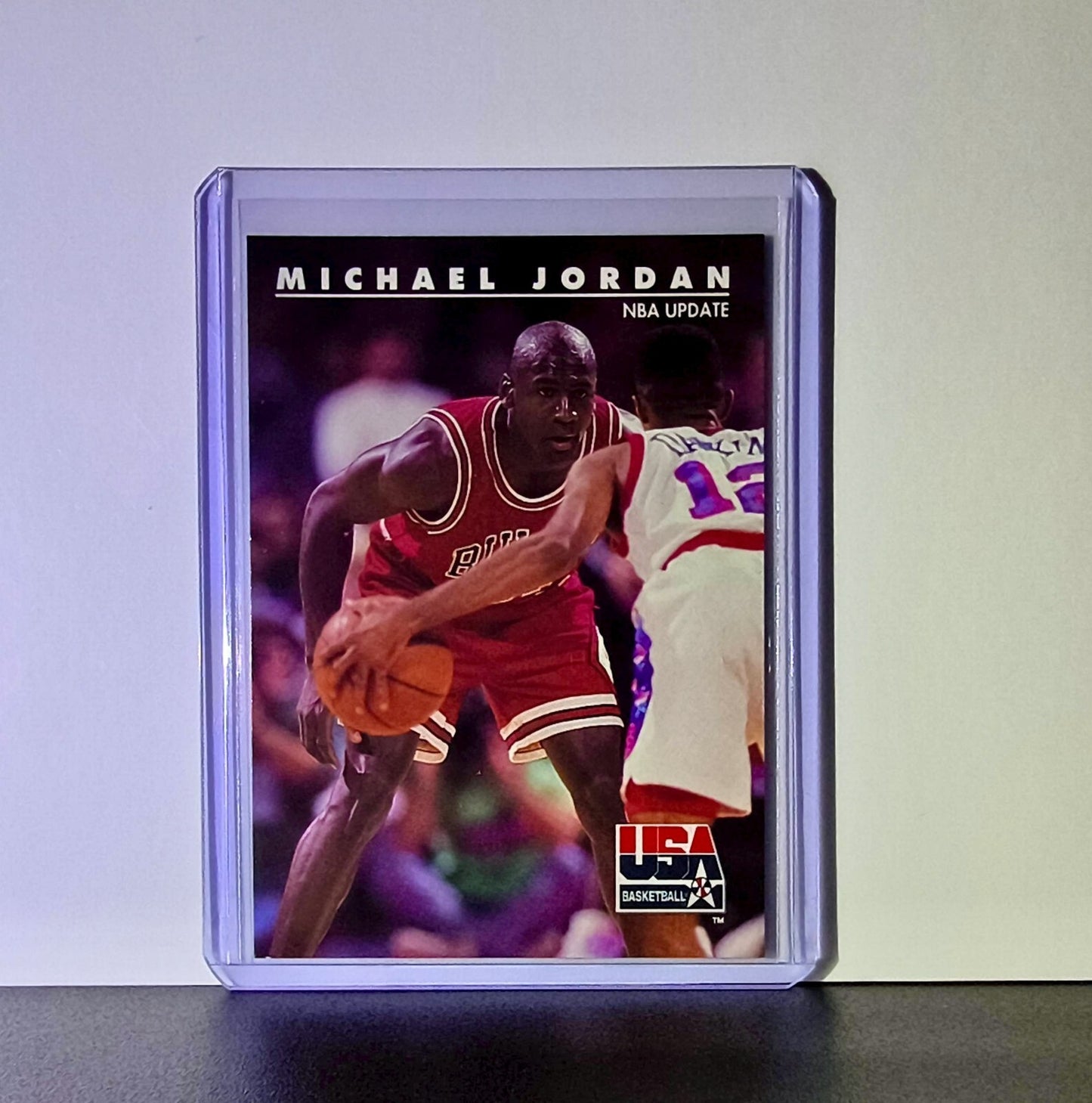Michael Jordan 1992-93 Skybox USA Basketball #37 Basketball Card Chicago Bulls