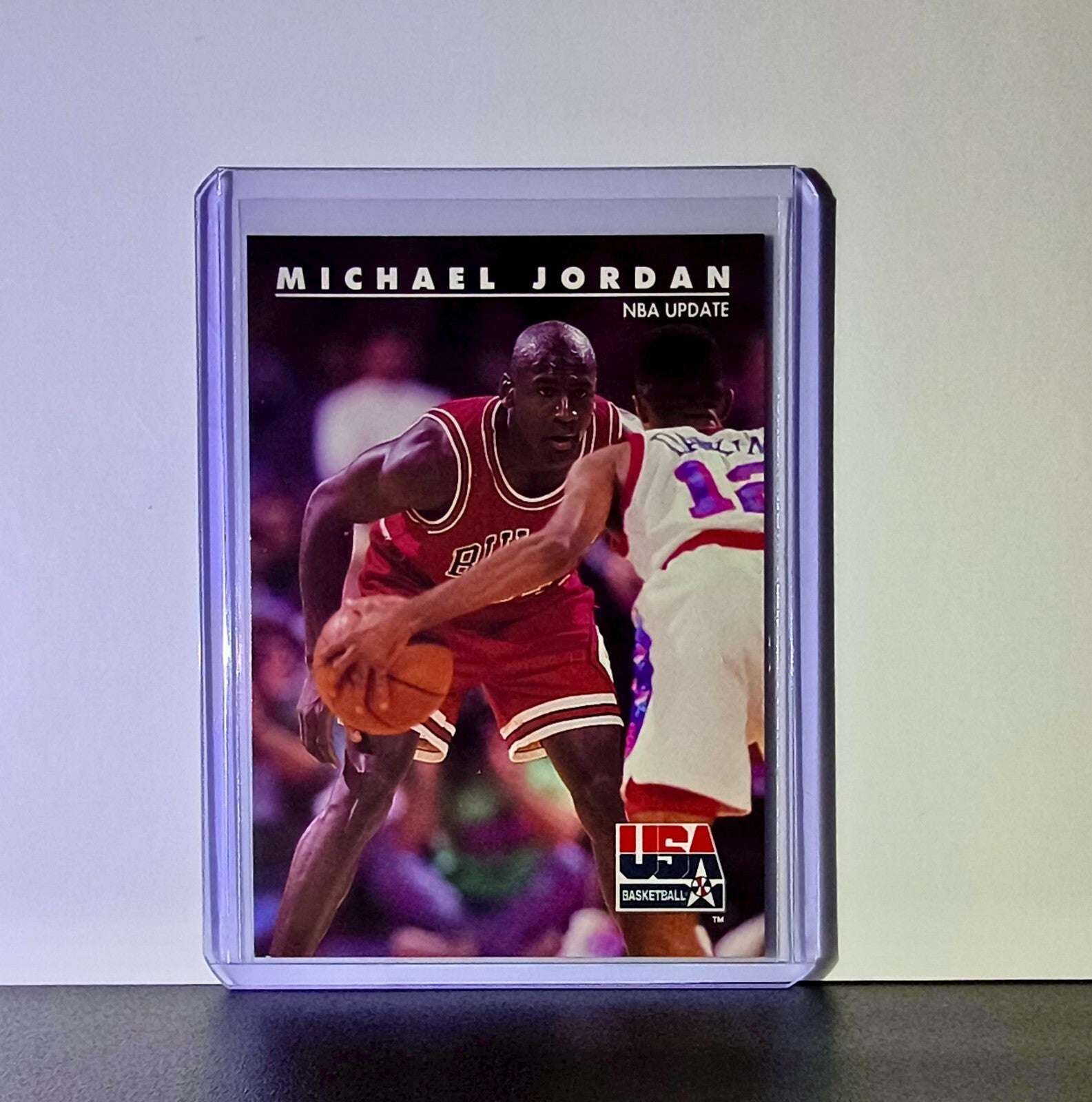 Michael Jordan 1992-93 Skybox USA Basketball #37 Basketball Card Chicago Bulls