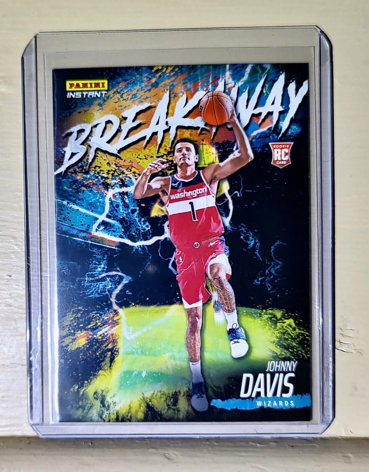 Johnny Davis 2022-23 Panini NBA Breakaway #12 Rookie Basketball Card 1/2304