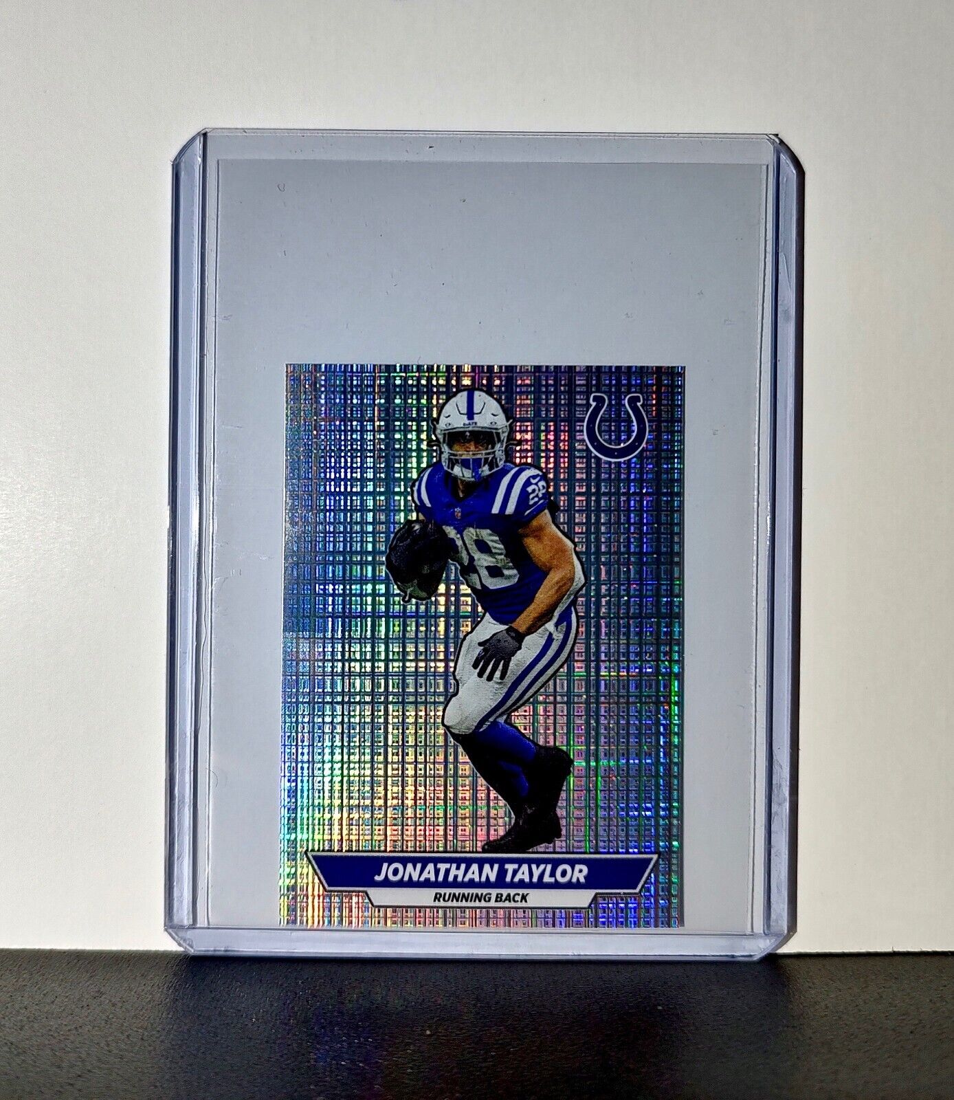 Jonathan Taylor 2024 Panini NFL Sticker #200 Foil Indianapolis Colts