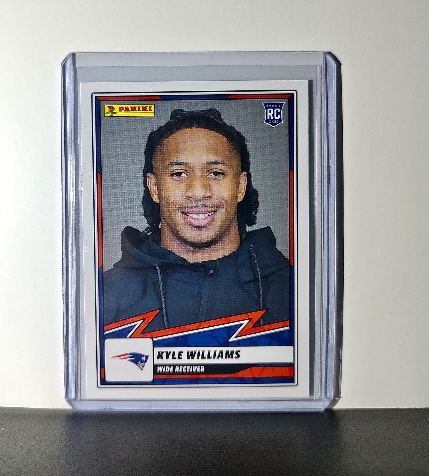 Kyle Williams Rookie 2025 Panini NFL #90 Sticker Card New England Patriots