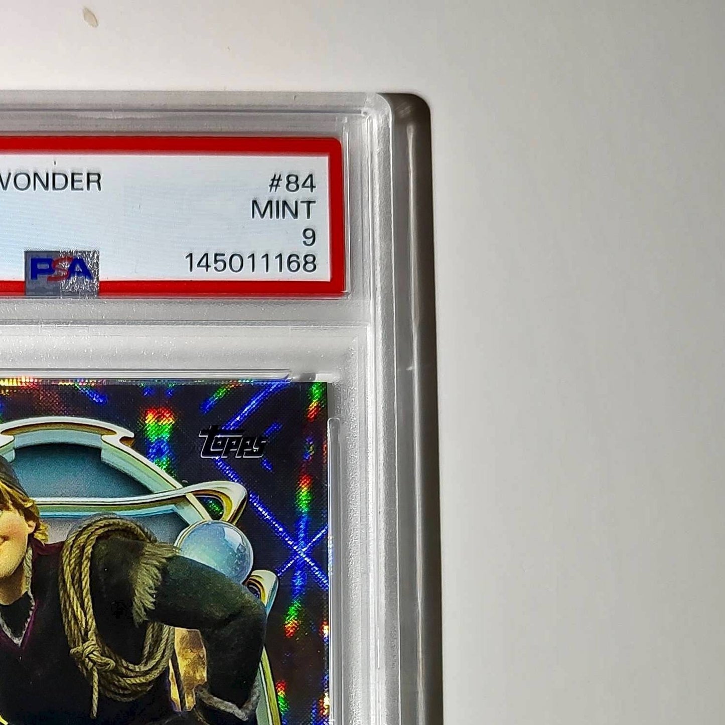 Kristoff 2025 Topps Disney Wonder #84 Winter Variant Card Frozen PSA 9