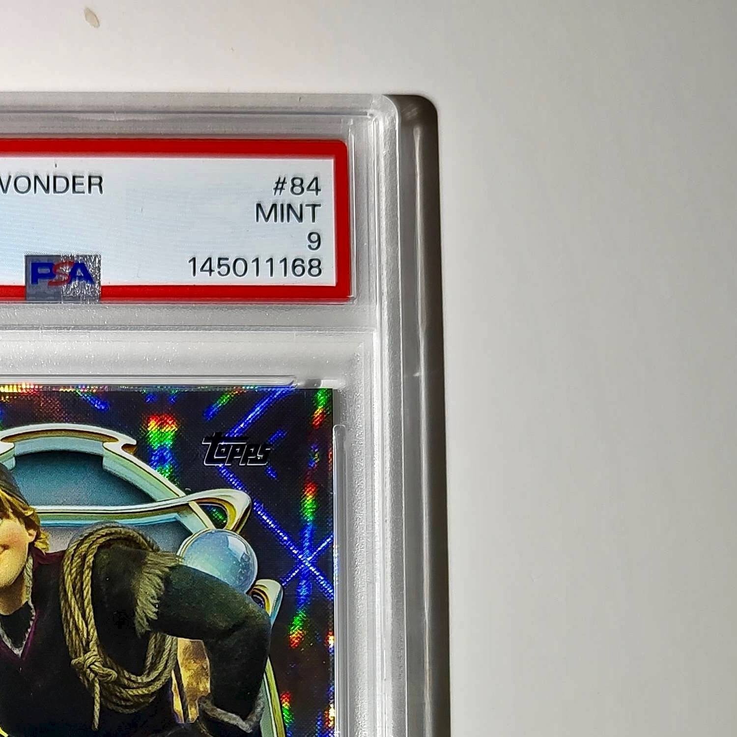 Kristoff 2025 Topps Disney Wonder #84 Winter Variant Card Frozen PSA 9