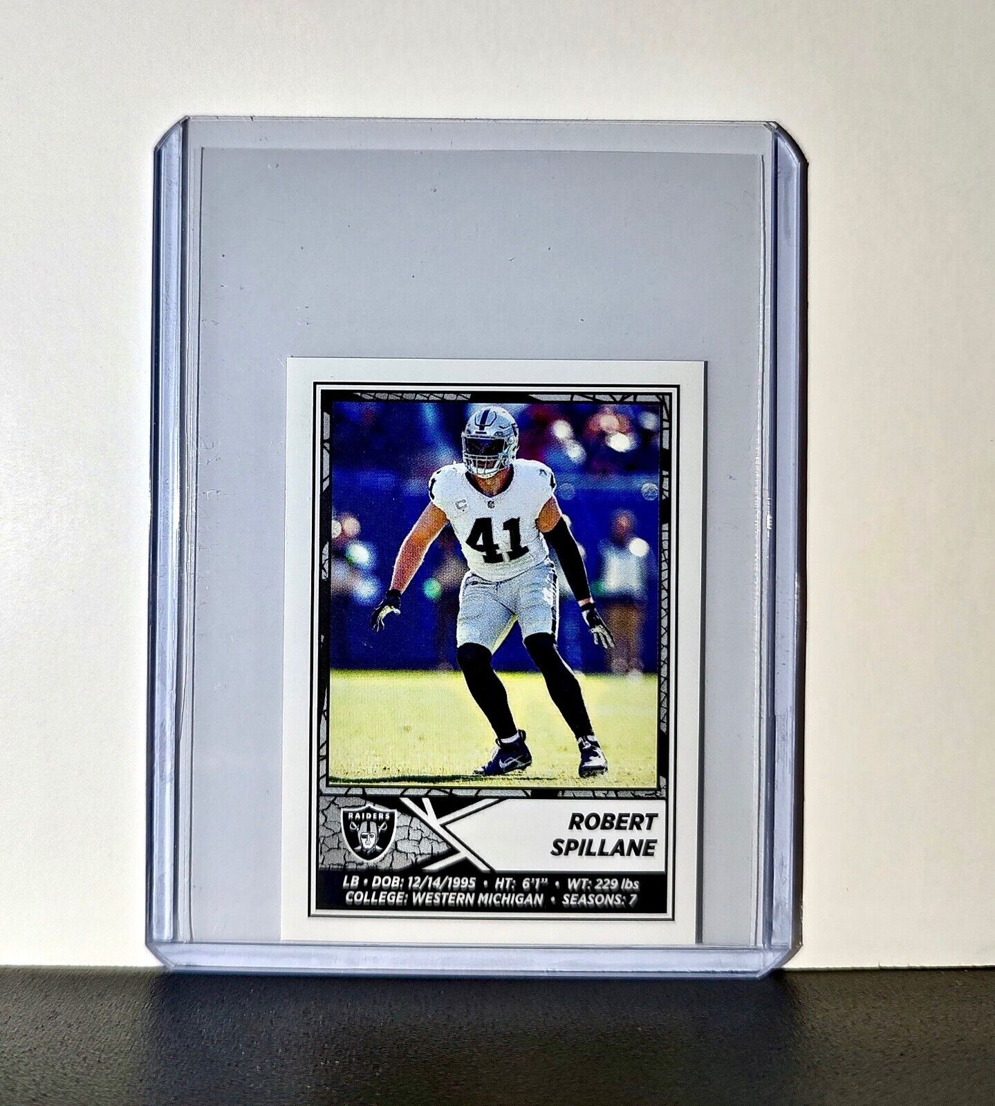 Robert Spillane 2024 Panini NFL Sticker #275 Las Vegas Raiders