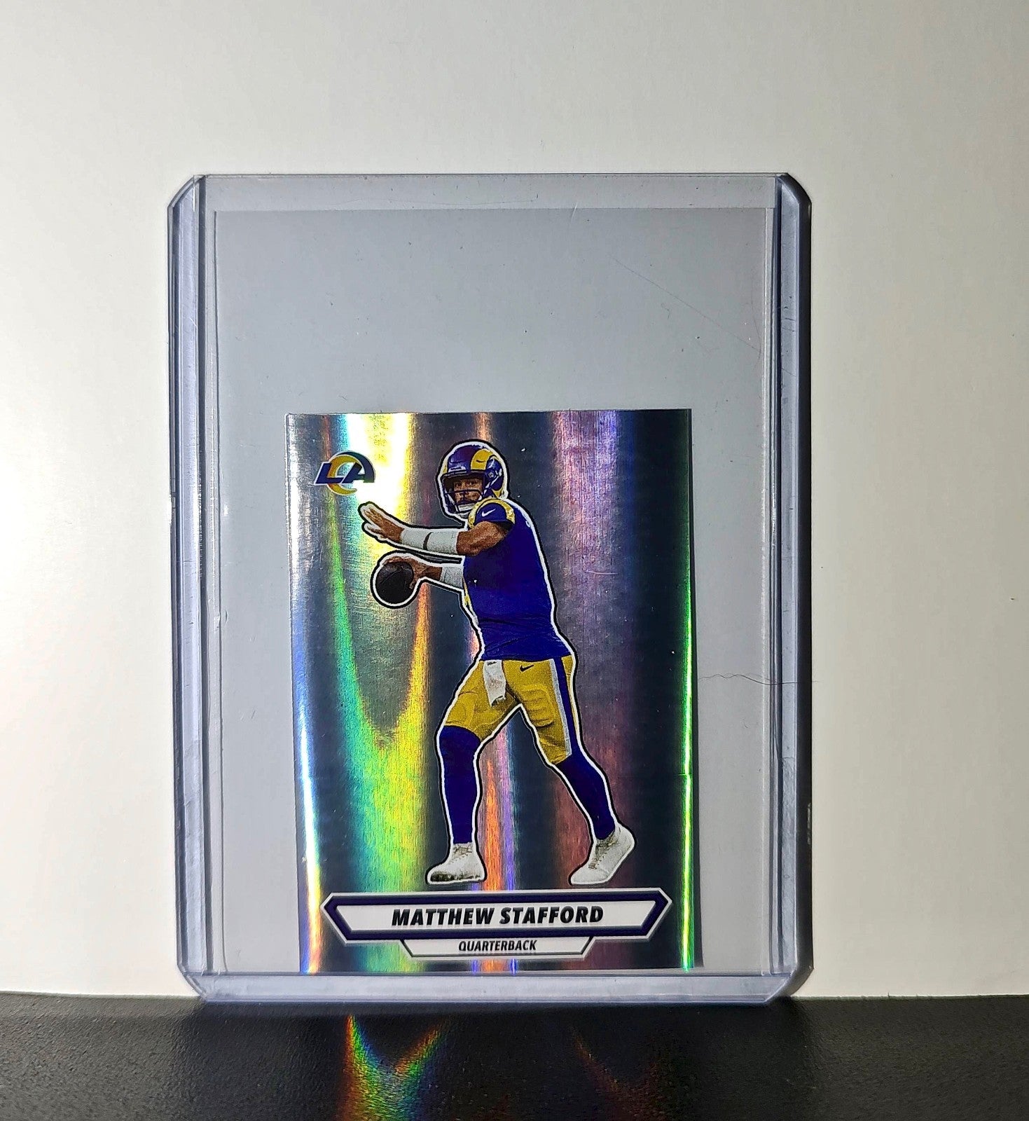 Matthew Stafford 2025 Panini NFL #517 Foil Sticker Rams