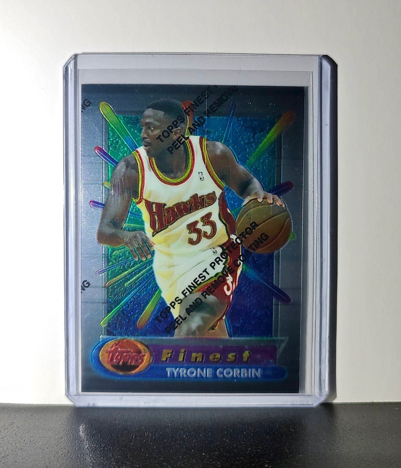 Tyrone Corbin 1994-95 Topps Finest #198 Basketball Card