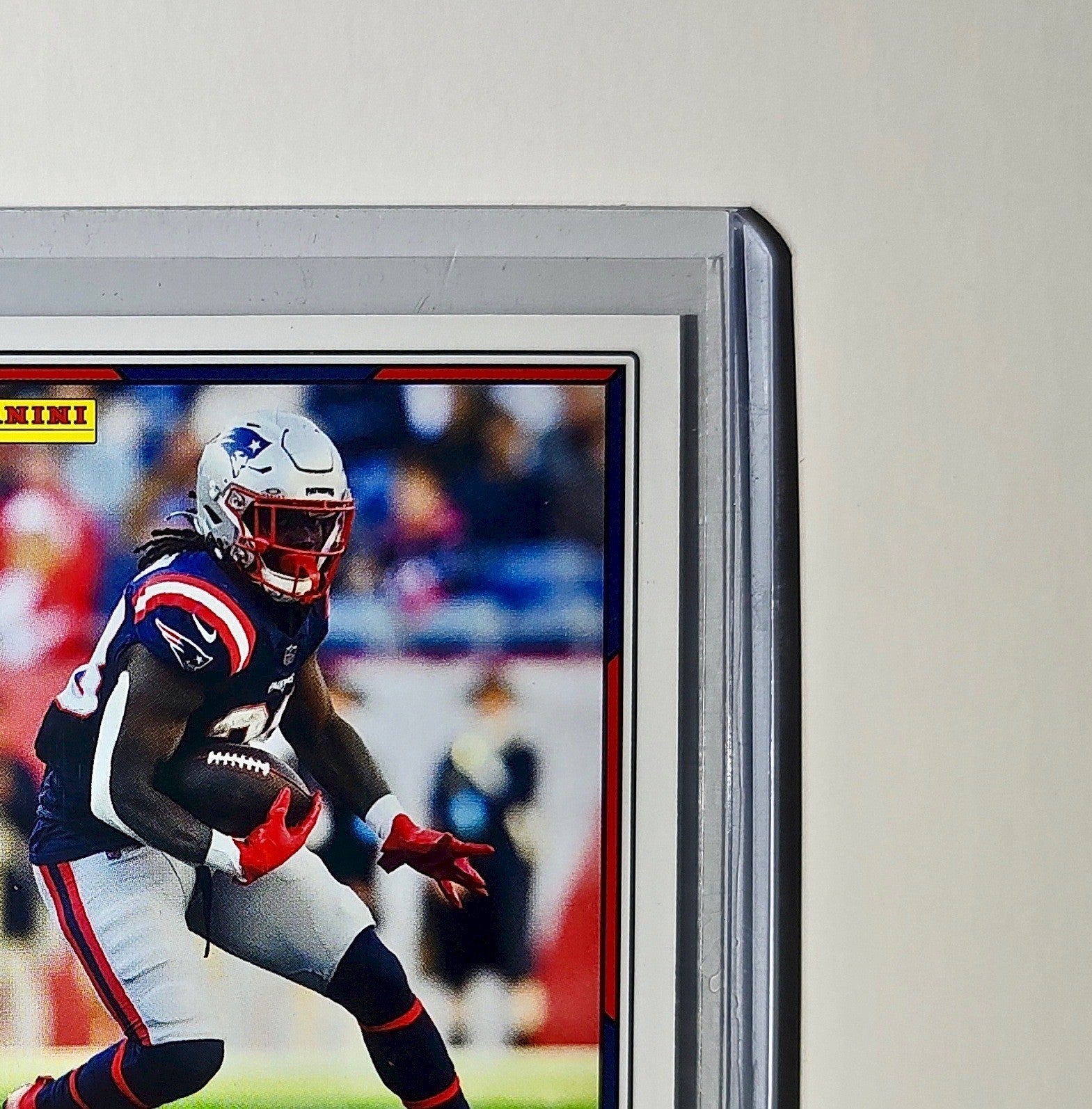 Rhamondre Stevenson 2025 Panini NFL #37 Sticker Card New England Patriots
