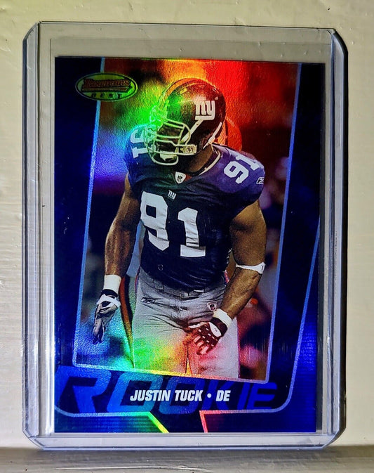 Justin Tuck 2005 Topps Bowman’s Best #98 NFL Card #962/1399 Giants