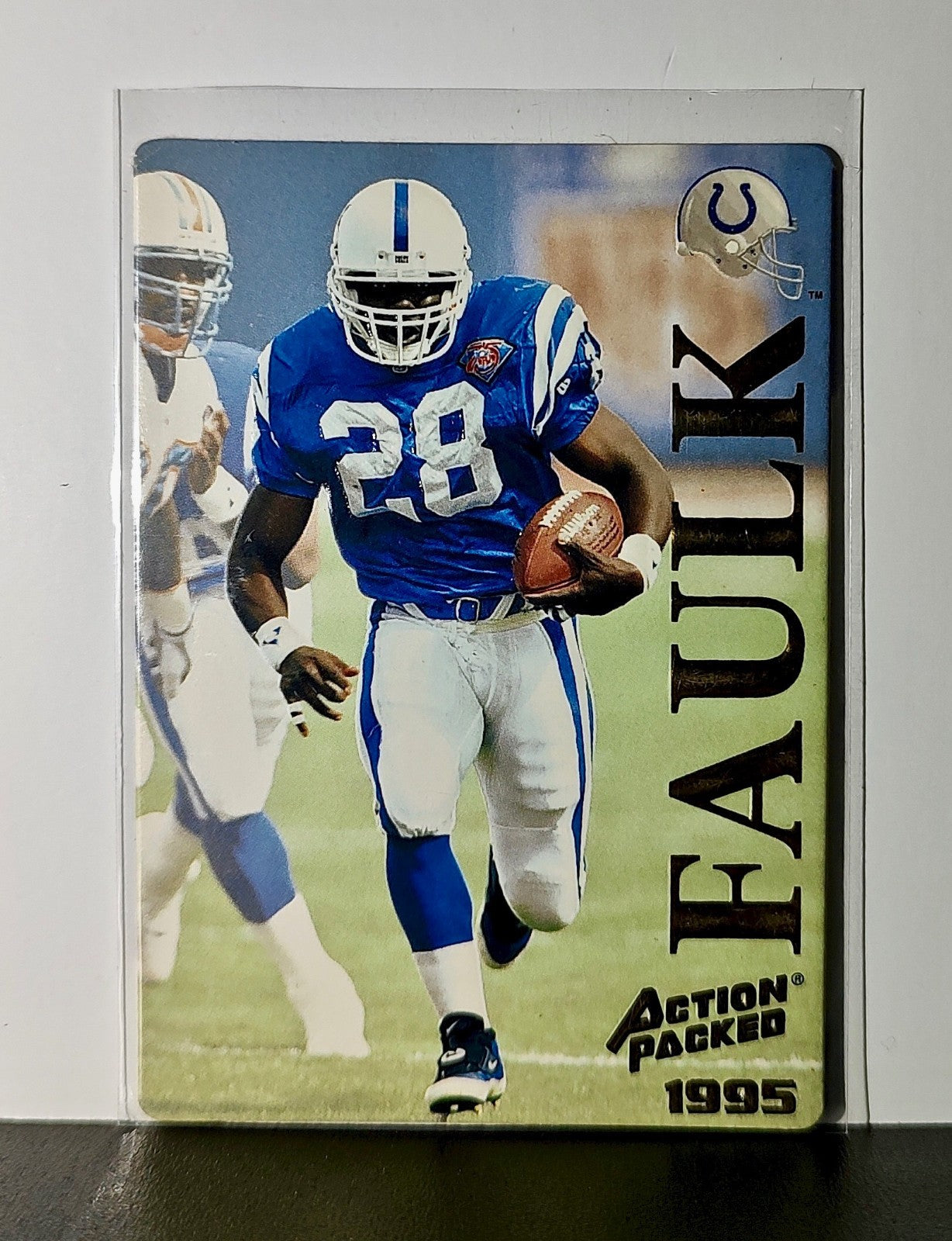 Marshall Faulk 1995 Pinnacle NFL #16 Card Indianapolis Colts
