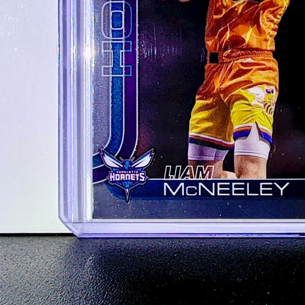 Liam McNeeley Rookie 2025-26 NBA Topps Chrome Update #179 Card Charlotte Hornets