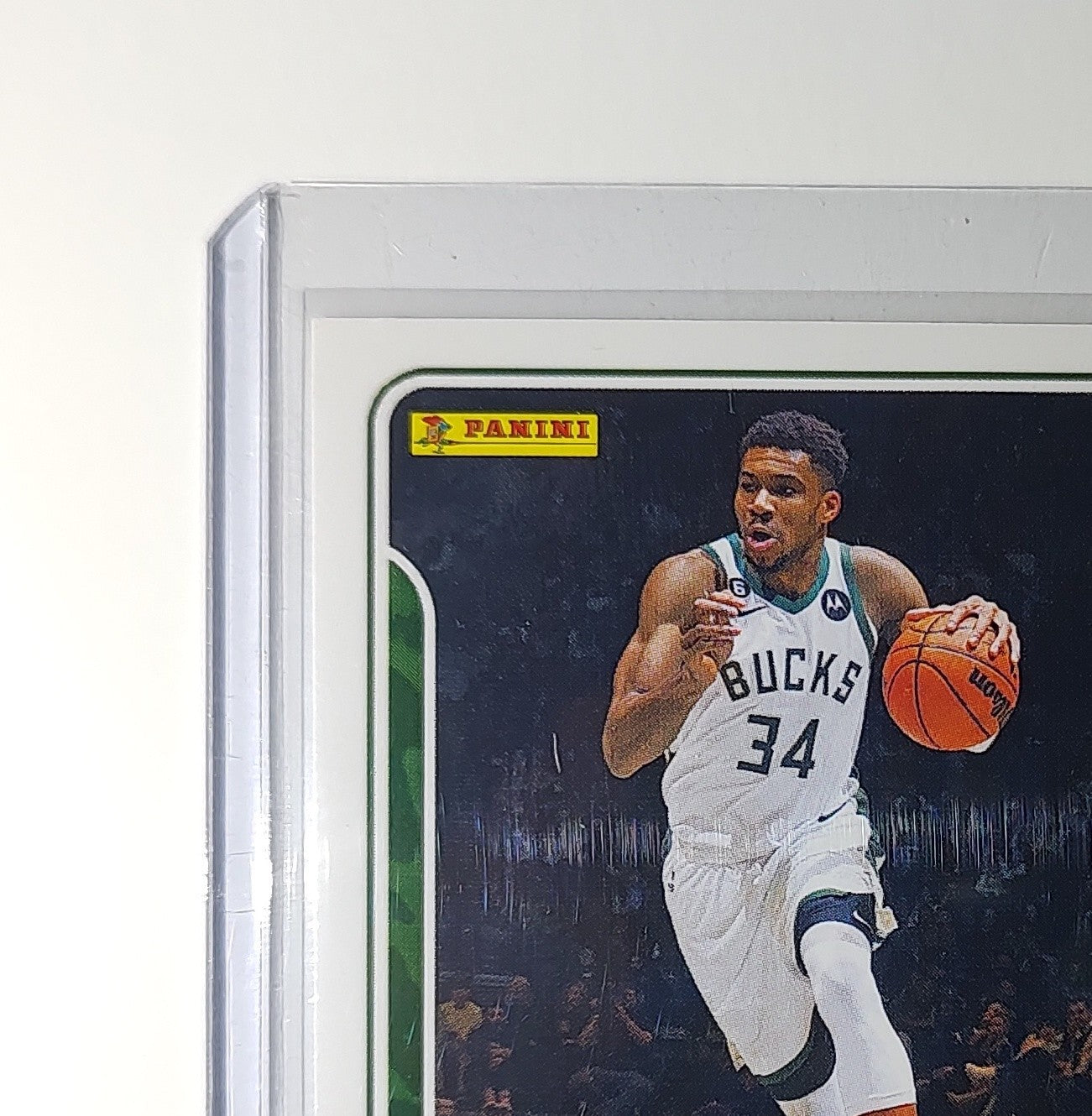 Giannis Antetokounmpo 2023-24 Panini NBA Sticker Card #11 Milwaukee Bucks