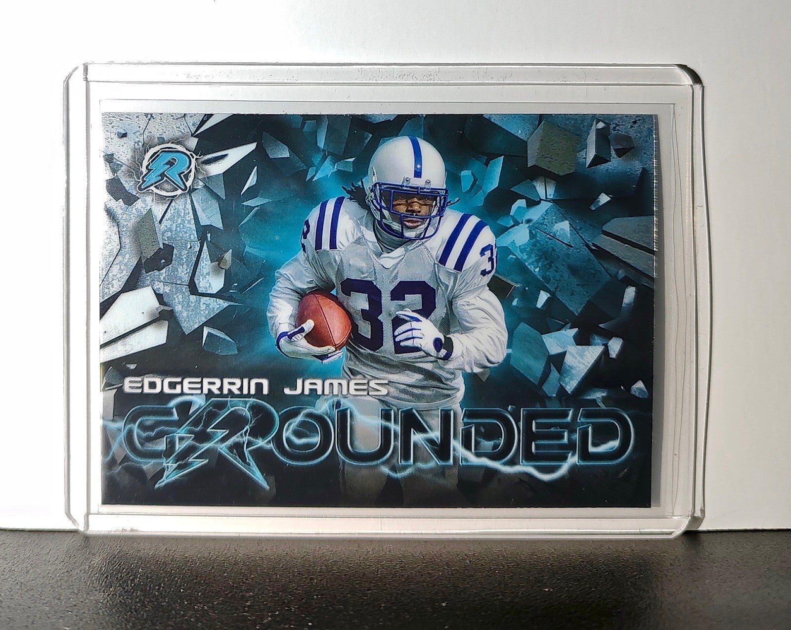 Edgerrin James 2023 Topps Resurgence Grounded NFL #RG-8 Card Indianapolis Colts