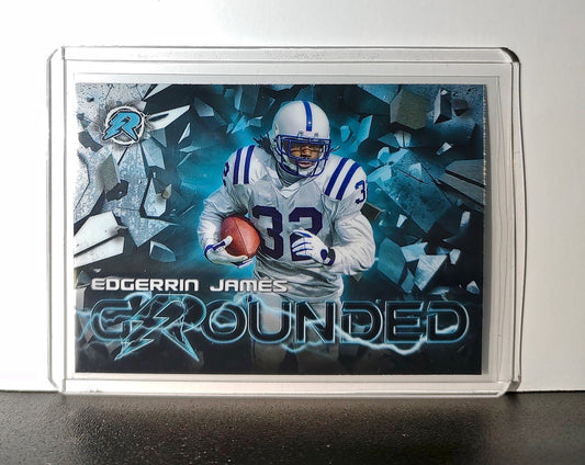 Edgerrin James 2023 Topps Resurgence Grounded NFL #RG-8 Card Indianapolis Colts