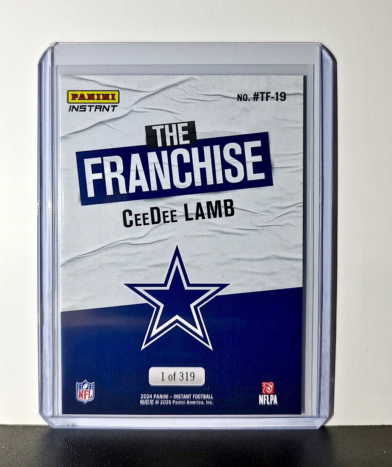 CeeDee Lamb 2024 Panini The Franchise NFL #19 Football Card Giants 1 of 319