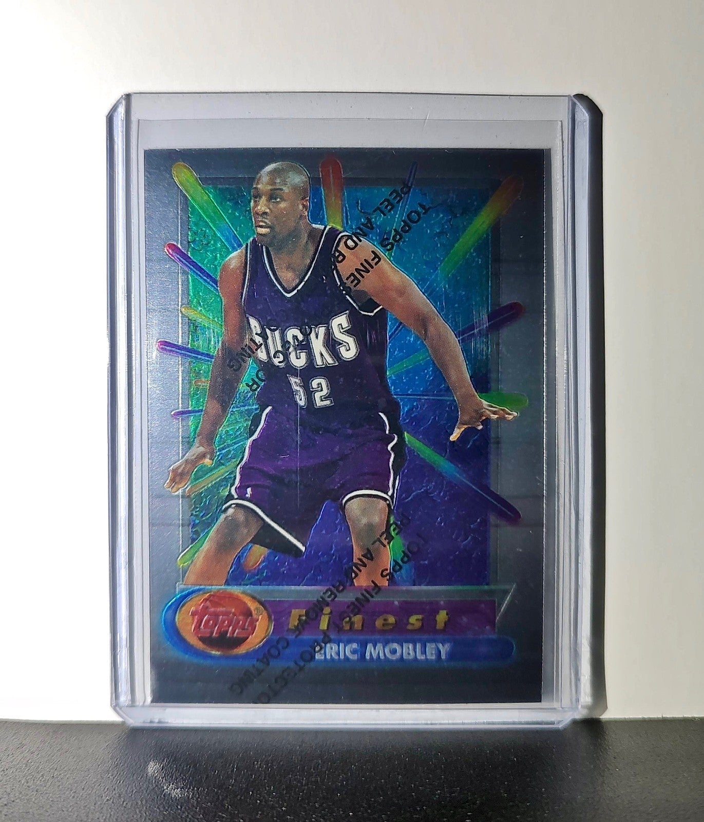Eric Mobley Rookie 1994-95 Topps Finest #224 Card