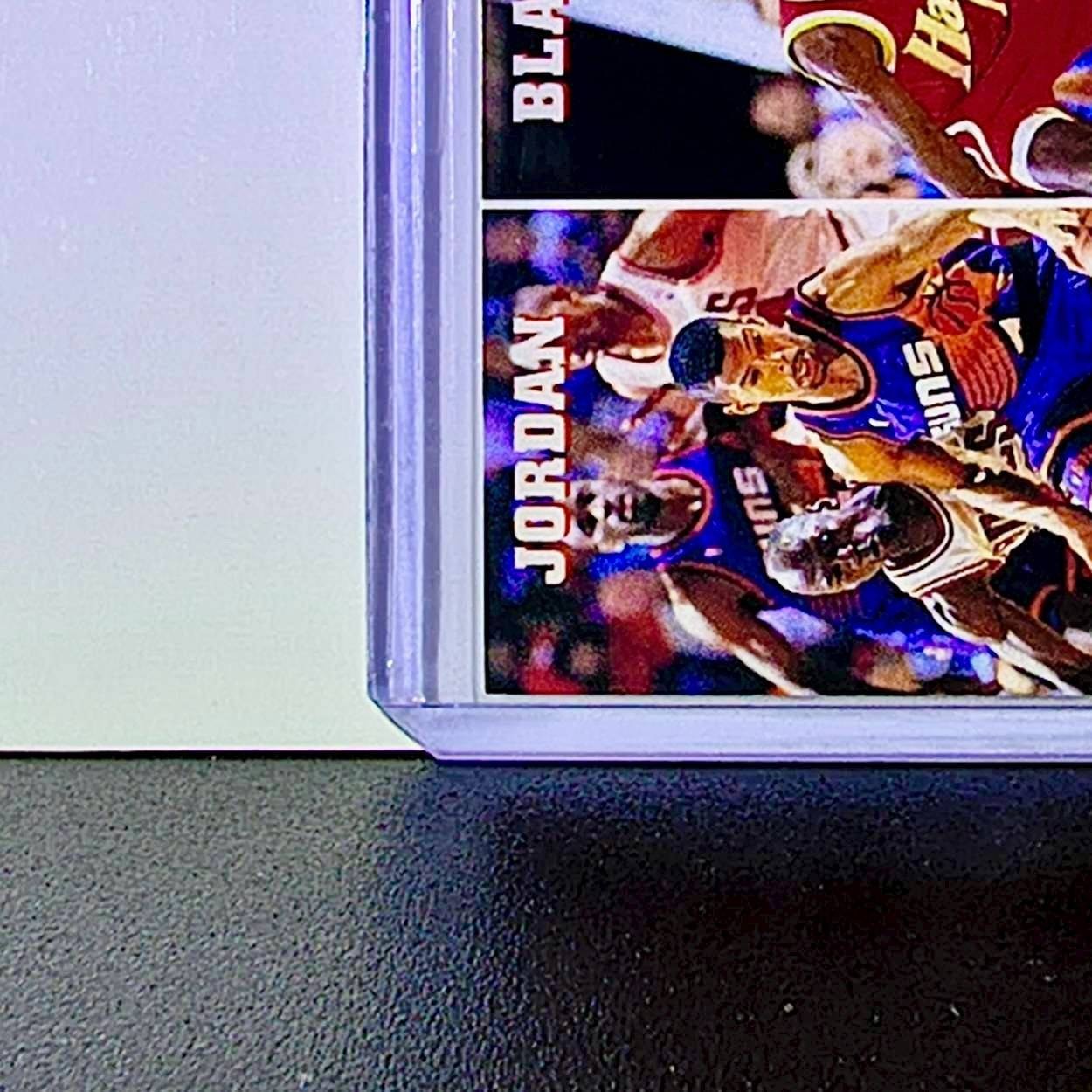 Michael Jordan Blaylock Stockton 1993-94 NBA Hoops League Leaders #289 Bulls