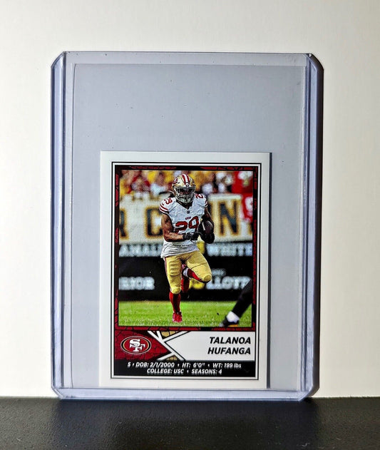 Talanoa Hufanga 2024 Panini NFL Sticker #535 San Francisco 49ers