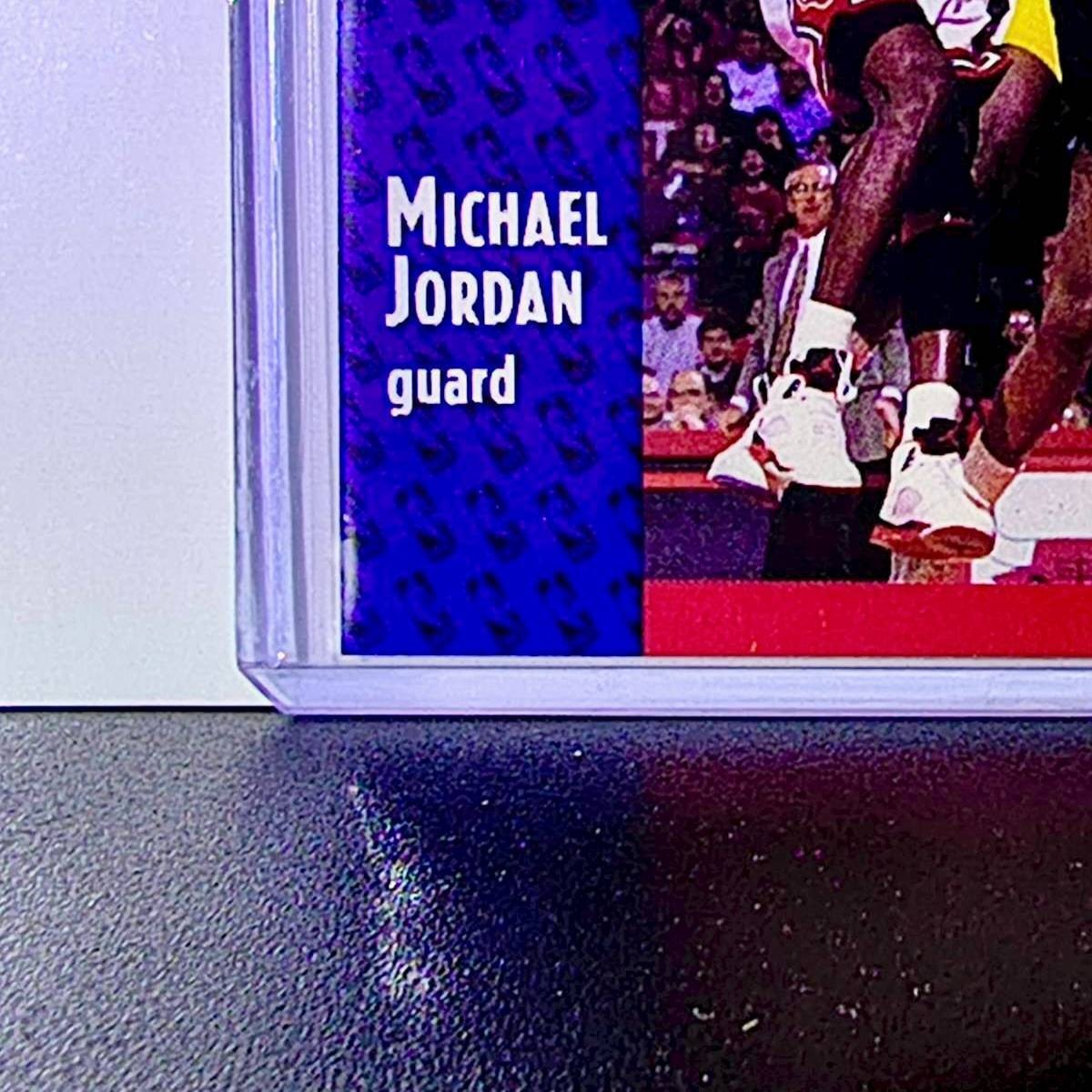 Michael Jordan 1991-92 Fleer League Leaders #220 Basketball Card Chicago Bulls