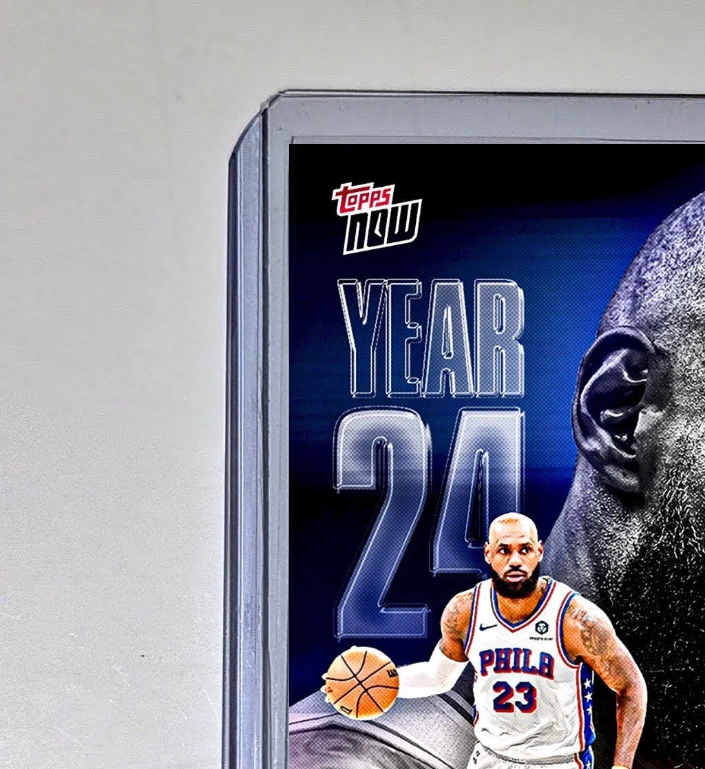LeBron James 2026-27 Topps Now NBA Basketball Card Philadelphia 76ers PreSale