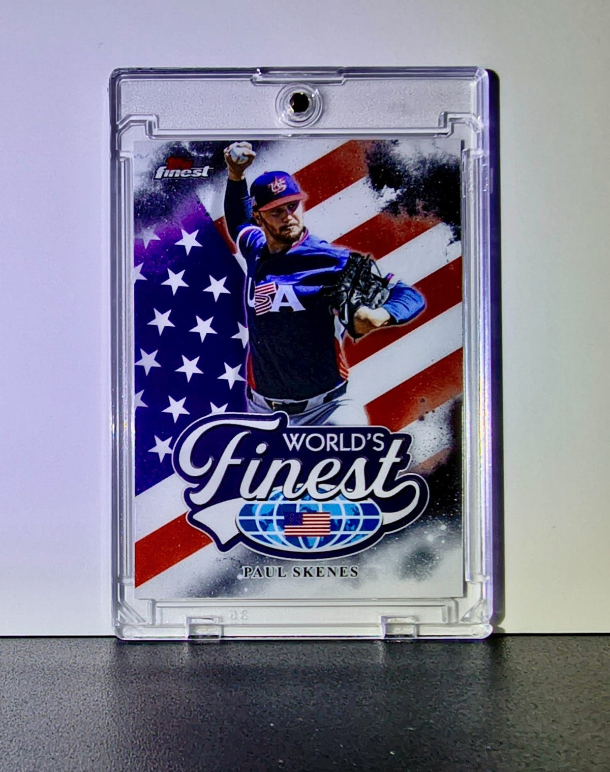Paul Skenes 2026 MLB Topps Finest #WF-2 World's Finest Baseball Card Pirates
