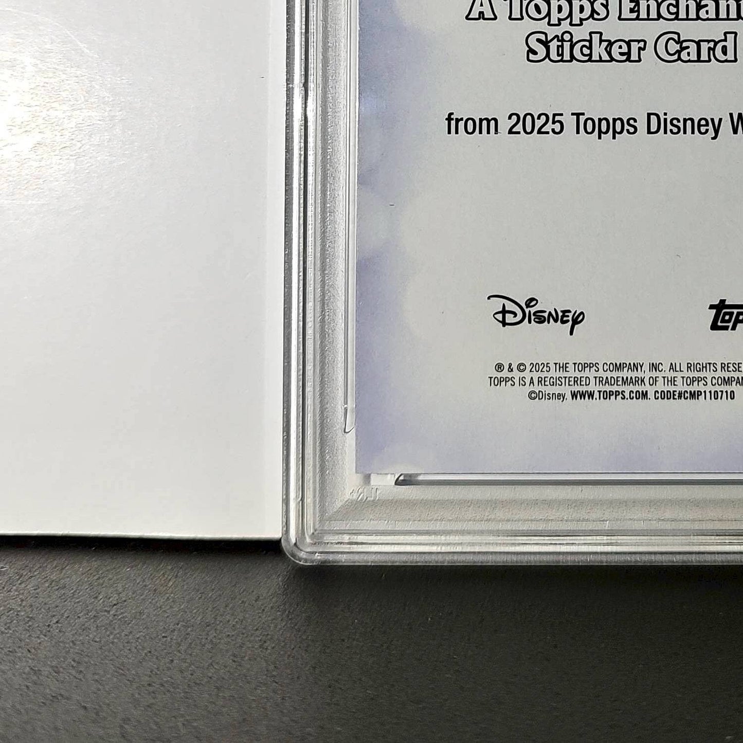 Genie 2025 Topps Disney #ES-14 Enchanted Sticker Card Aladdin PSA 9