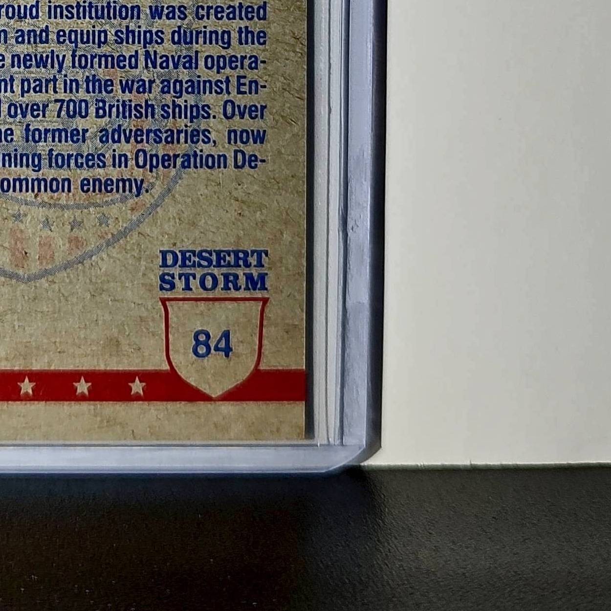 Heat Storm in the Gulf 1991 Topps Desert Storm #84 Card