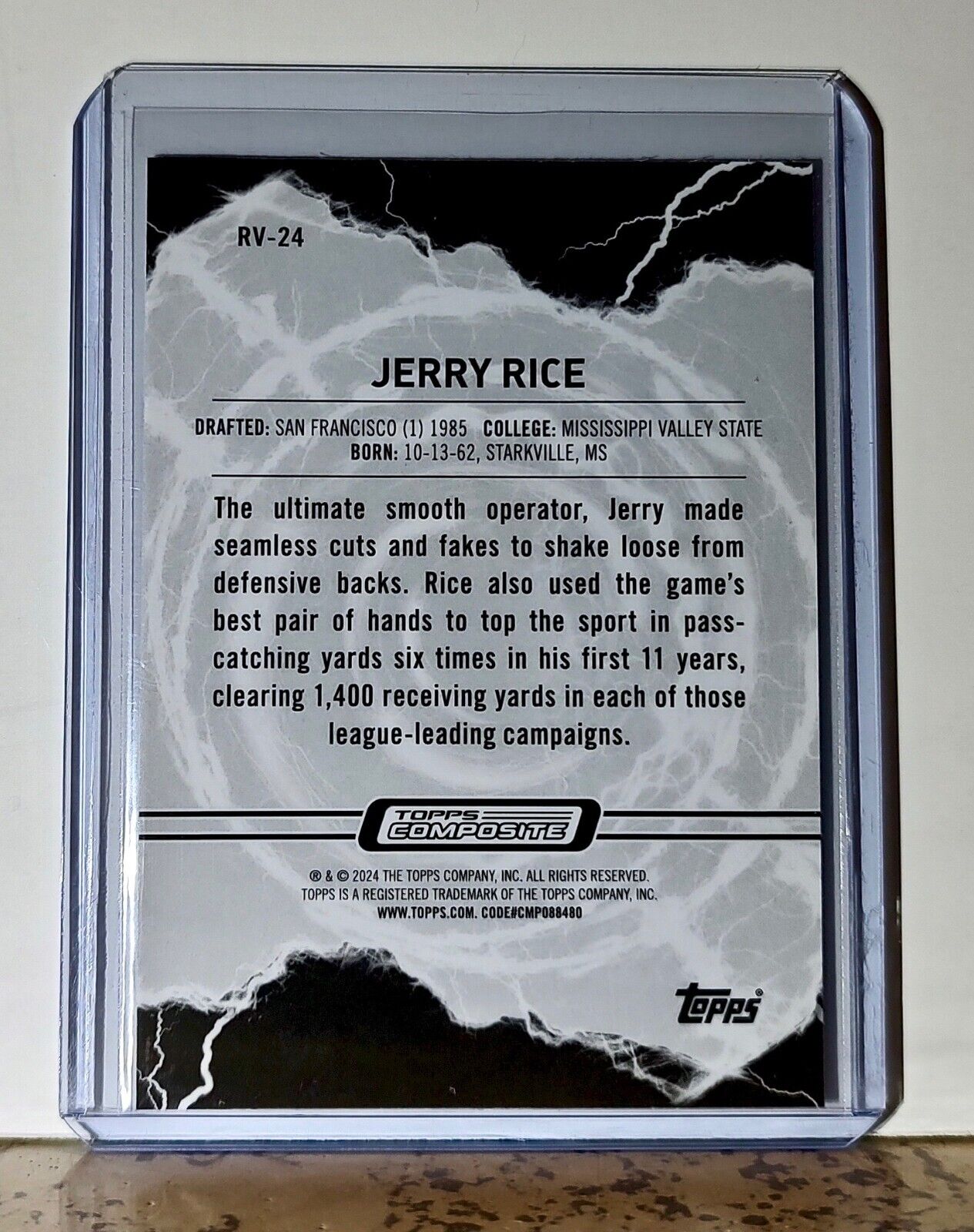 Jerry Rice 2023 Topps Resurgence NFL #RV-24 Football Card San Francisco 49ers