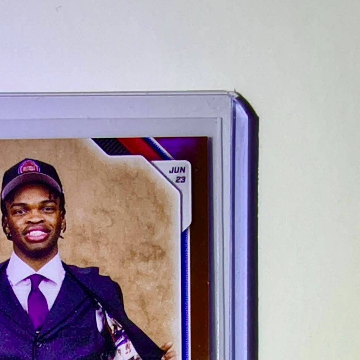 Ebuka Okorie 2026 NBA Rookie Topps Now Draft #EOK2 Orange Foil Card 13/25