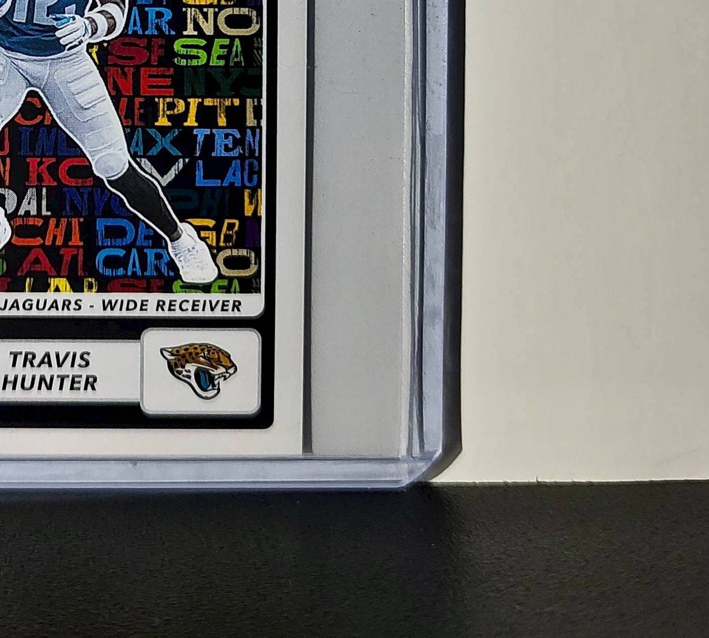 Travis Hunter Rookie 2025 Panini NFL #551 Draft Sticker Jaguars