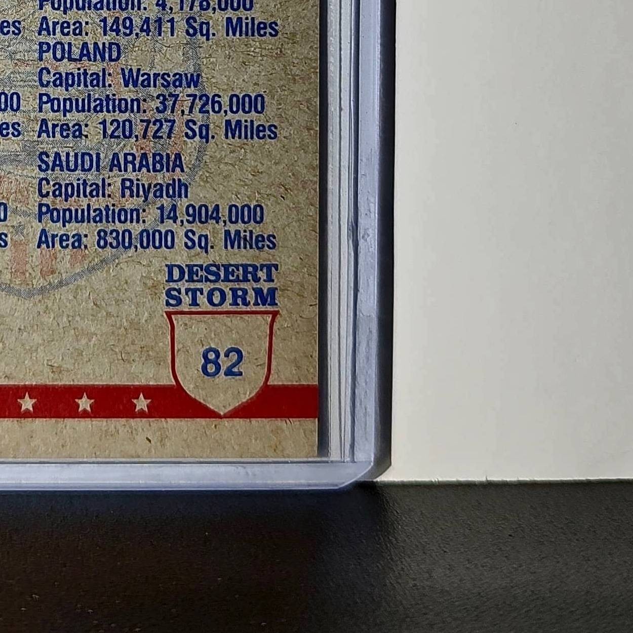 Mission Accomplished 1991 Topps Desert Storm #82 Card