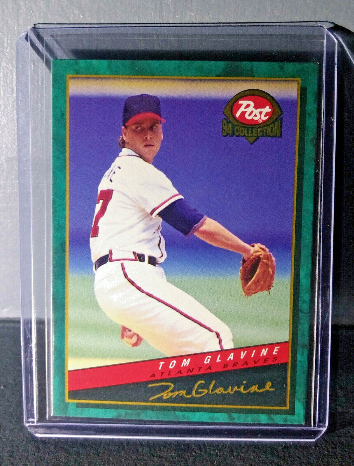 1994 Tom Glavine Post Collection #16 Baseball Card Atlanta Braves