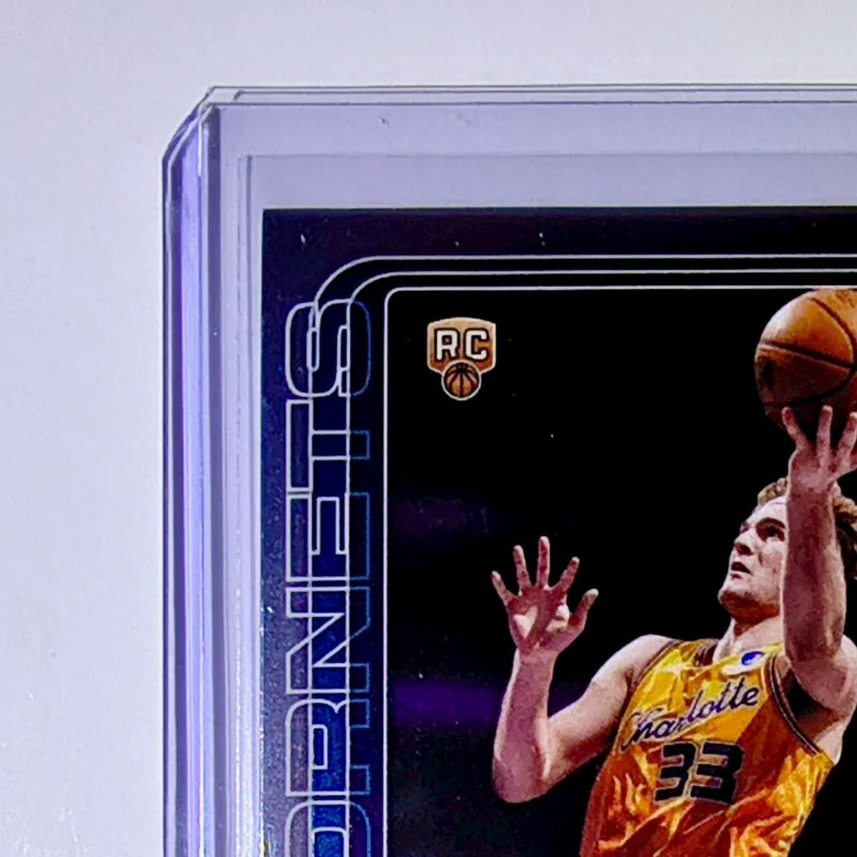 Liam McNeeley Rookie 2025-26 NBA Topps Chrome Update #179 Card Charlotte Hornets