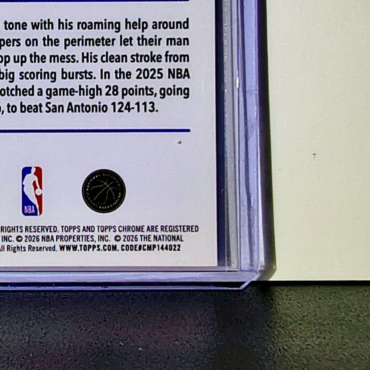 OG Anunoby 2025-26 NBA Topps Chrome Update #43 Basketball Card New York Knicks