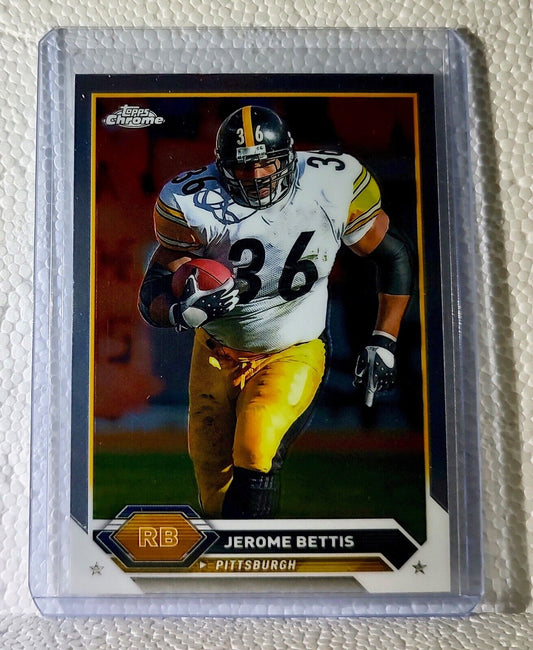 Jerome Bettis 2023 Topps Chrome NFL #26 Football Card Pittsburgh Steelers