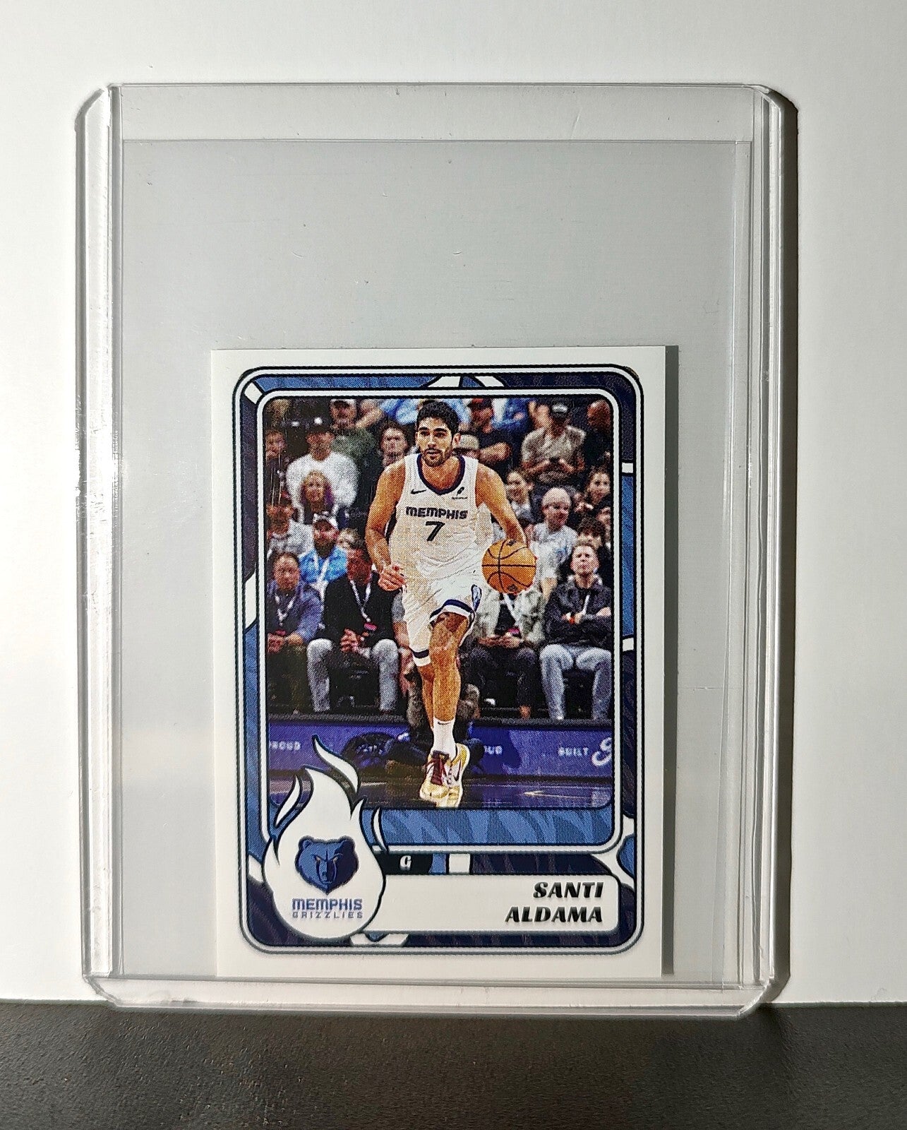 Santi Aldama 2024-25 Panini NBA #376 Sticker Card Memphis Grizzlies