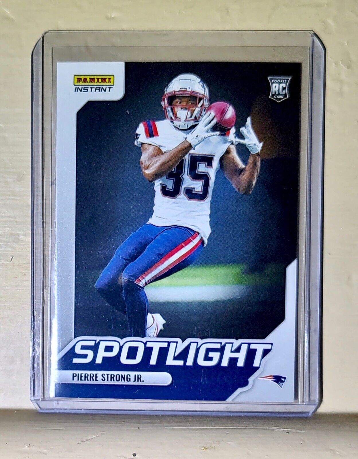 Pierre Strong Jr. 2022 NFL Panini #36 Spotlight Rookie Football Card 1/603