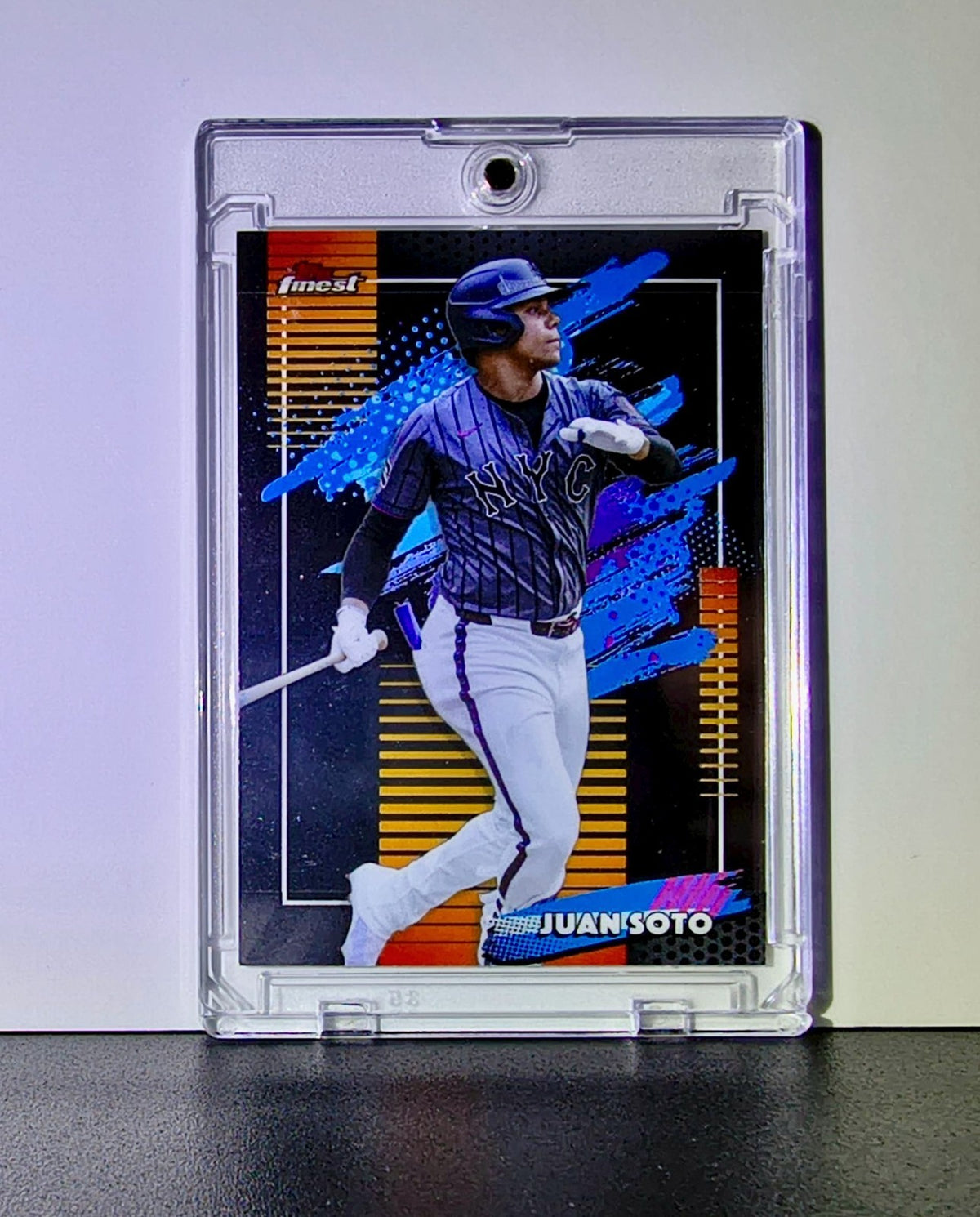 Juan Soto 2026 MLB Topps Finest #119 Uncommon Baseball Card New York Mets
