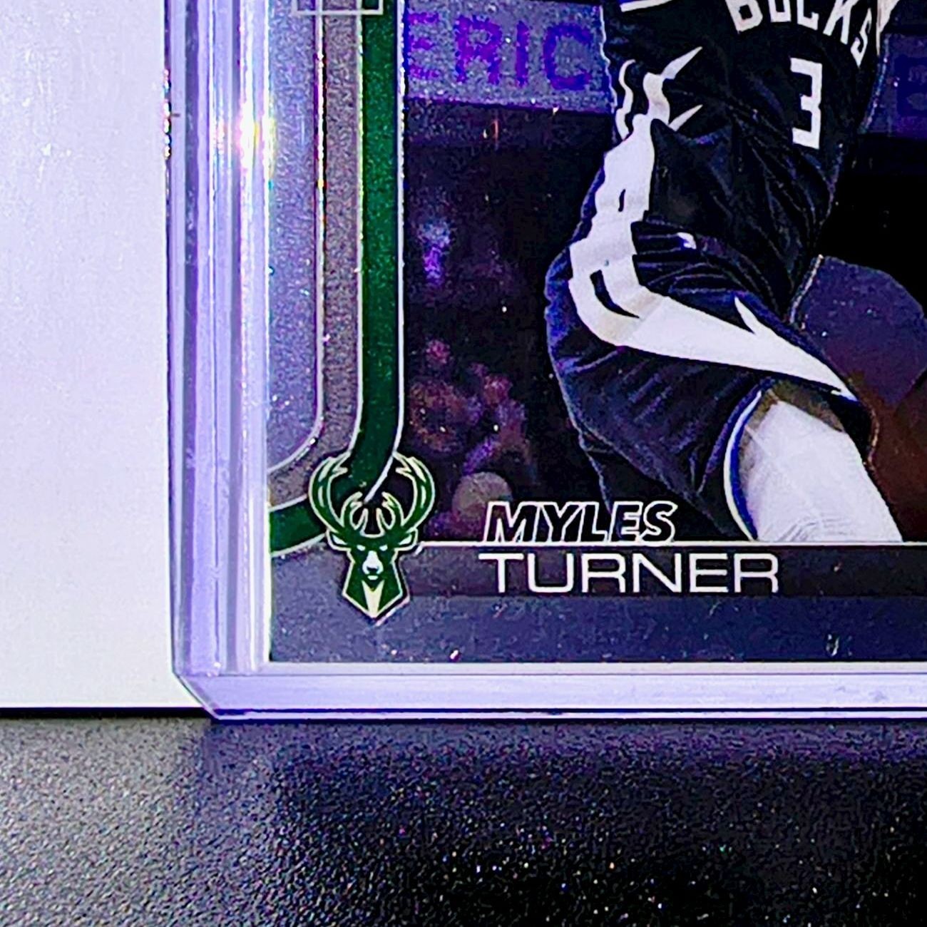 Myles Turner 2025-26 NBA Topps Chrome Update #70 Basketball Card Milwaukee Bucks