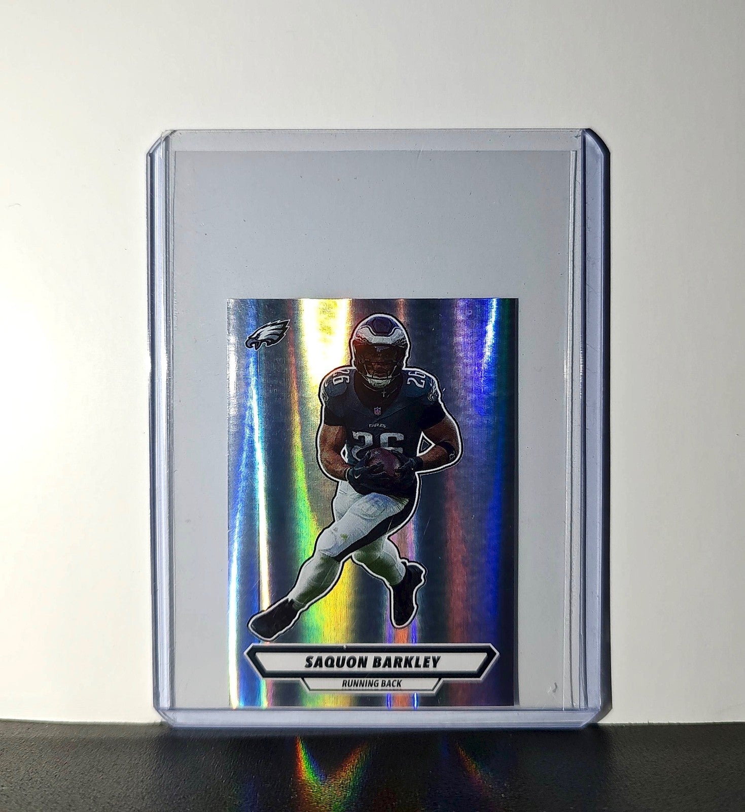 Saquon Barkley 2025 Panini NFL #341 Foil Sticker Eagles