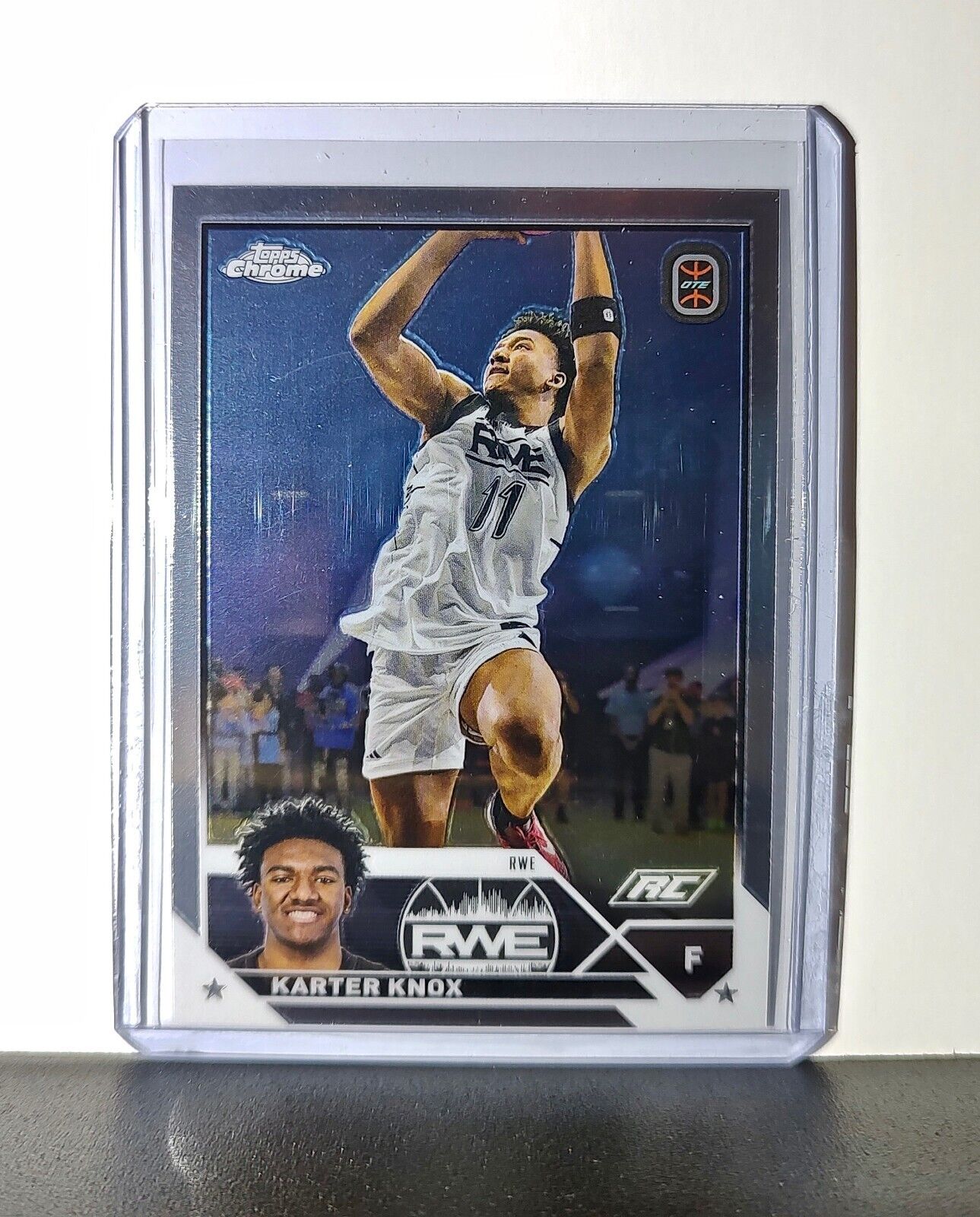 Karter Knox Rookie Card 2023-24 Topps Chrome Overtime #58 RWE