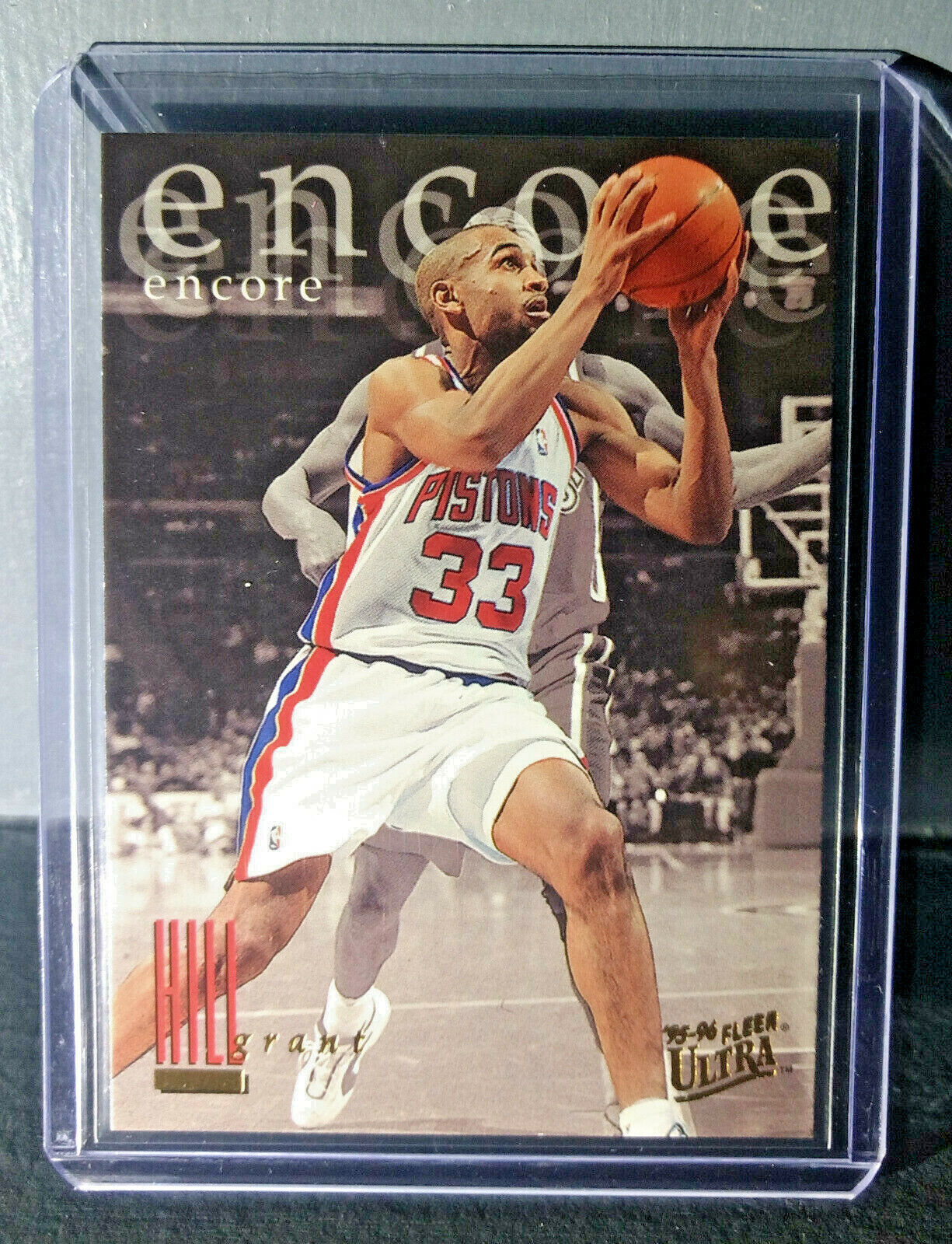 1995-96 Grant Hill Fleer Ultra #312 Encore Basketball Card