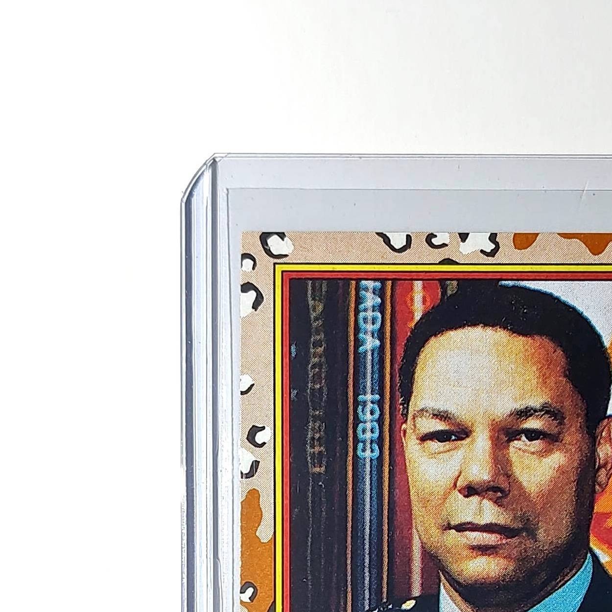 General Colin Powell 1991 Topps Desert Storm #2 Card