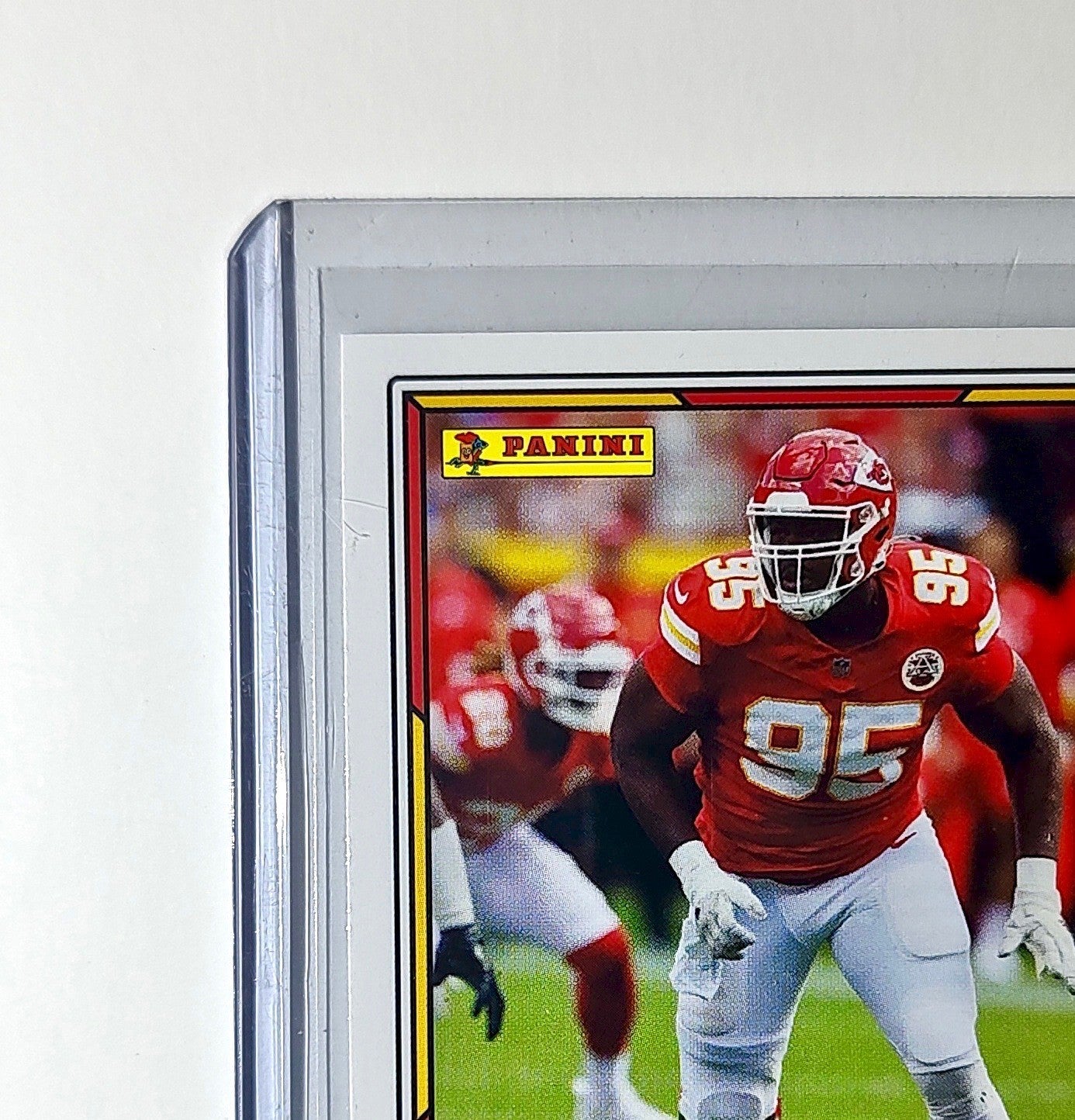 Chris Jones 2025 Panini NFL #47 Sticker Card Kansas City Chiefs