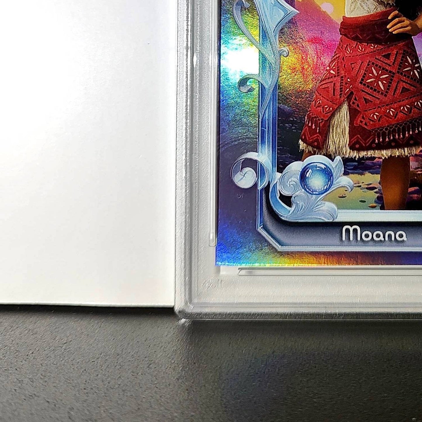 Moana 2025 Topps Disney Cartoon Princess #162 Card Moana PSA 9