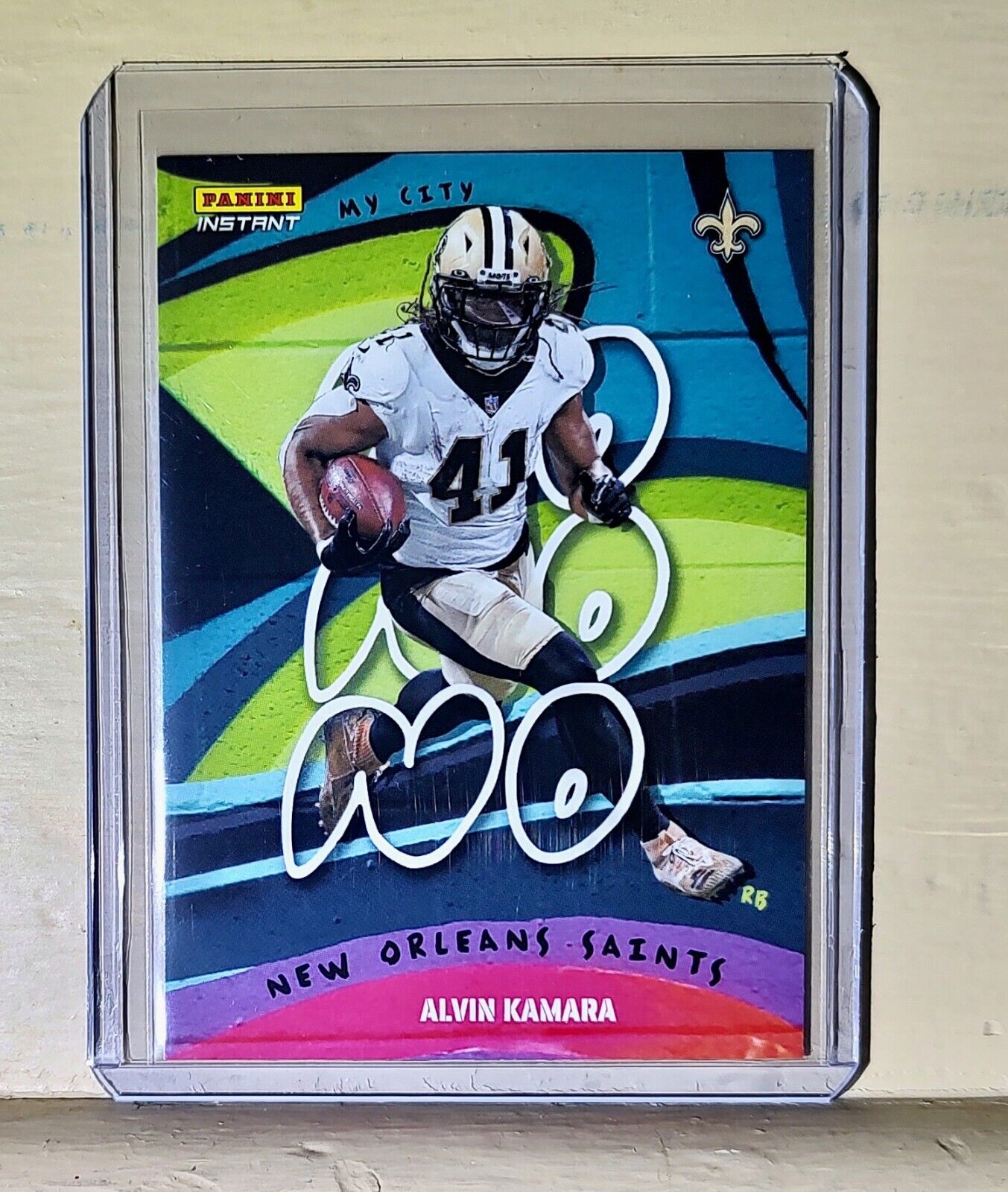 Alvin Kamara 2022 Panini NFL MyCity #23 Football Card 1/1860