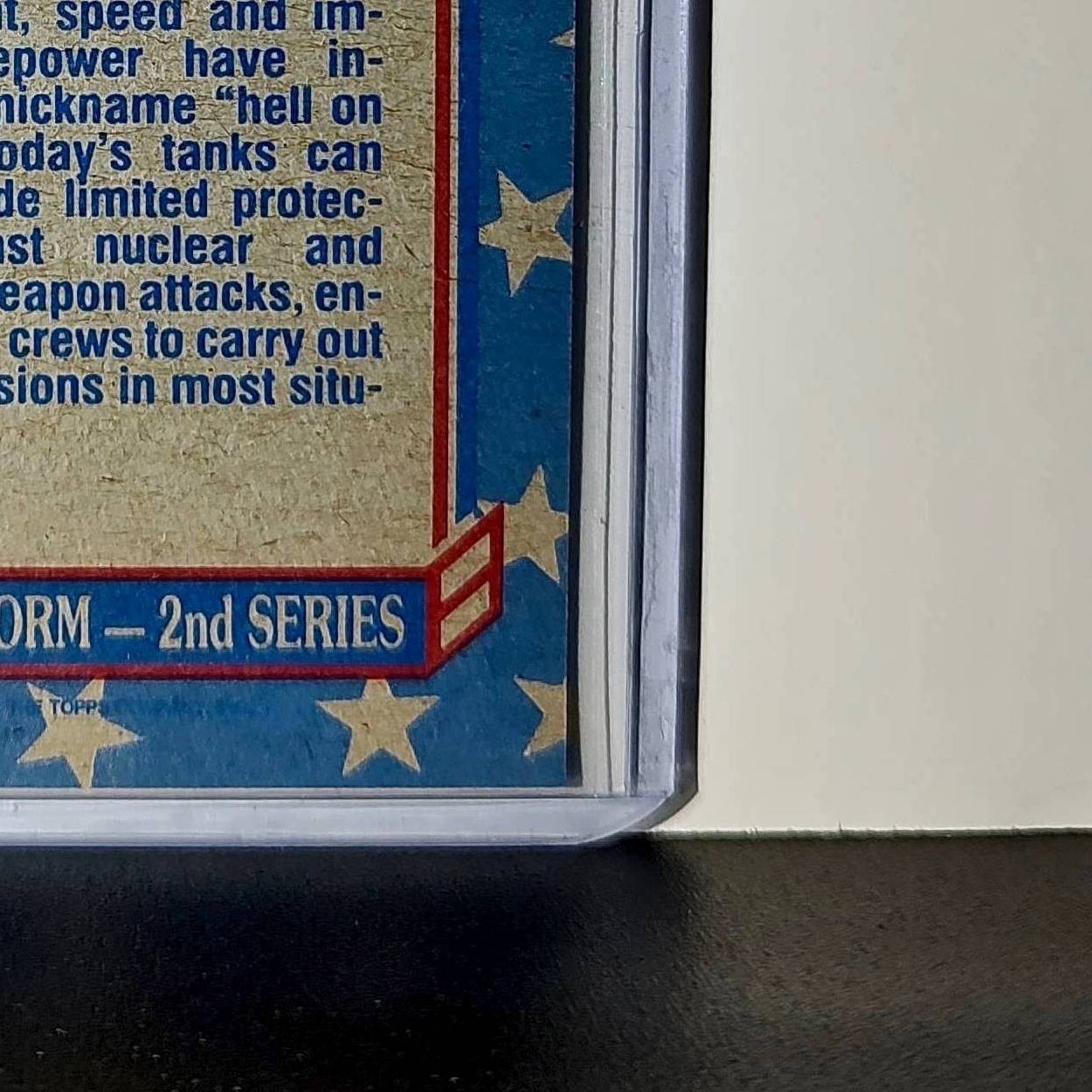 Rolling Out 1991 Topps Desert Storm #91 Card