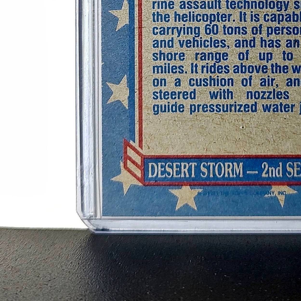 LCAC 1991 Topps Desert Storm #103 Card