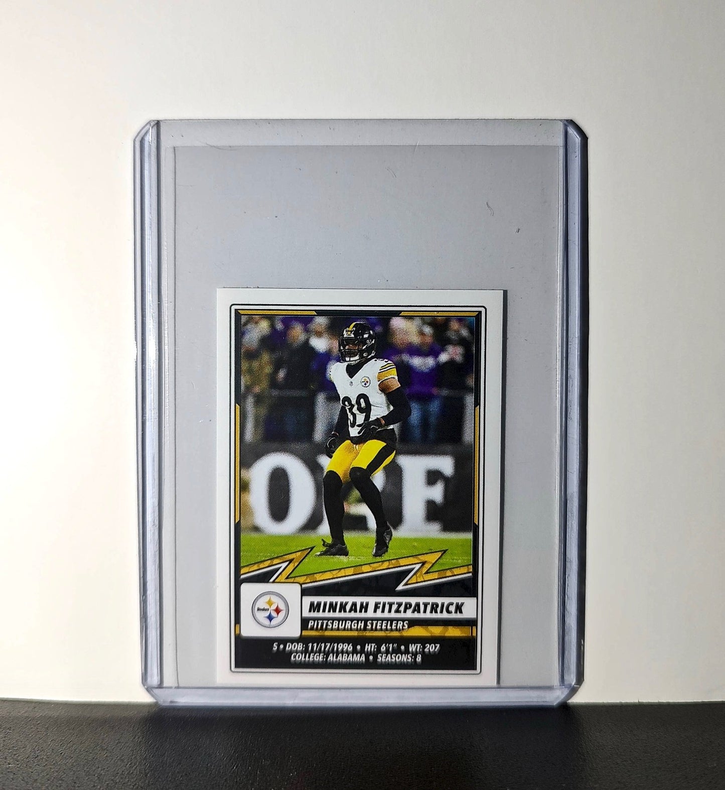 Minkah Fitzpatrick 2025 Panini NFL #163 Sticker Steelers
