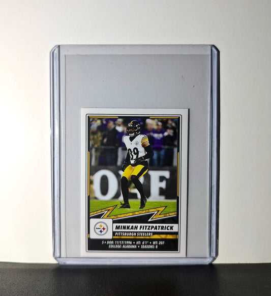 Minkah Fitzpatrick 2025 Panini NFL #163 Sticker Steelers